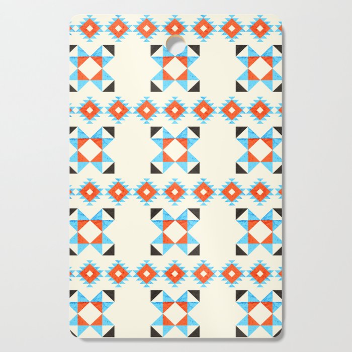 geometry navajo pattern no2 Cutting Board Gallery Image 1