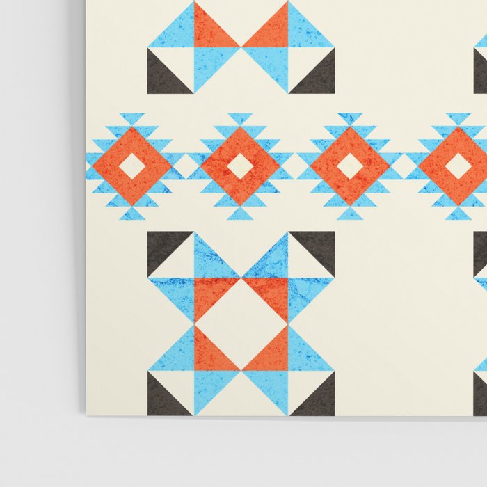 geometry navajo pattern no2 Poster Gallery Image 3