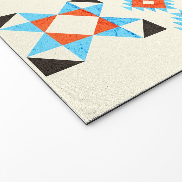geometry navajo pattern no2 Welcome Mat Gallery Image 2