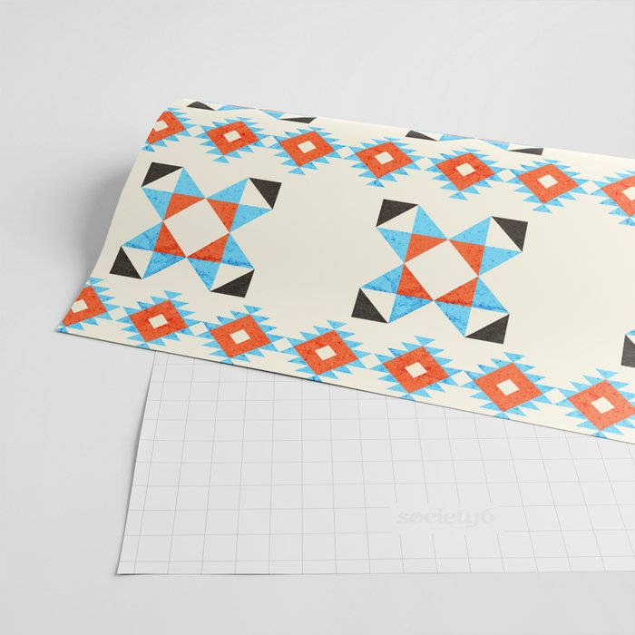 geometry navajo pattern no2 Wrapping Paper Gallery Image 2