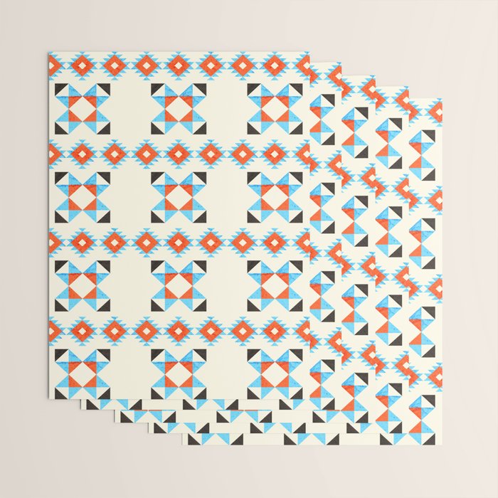 geometry navajo pattern no2 Wrapping Paper Gallery Image 3
