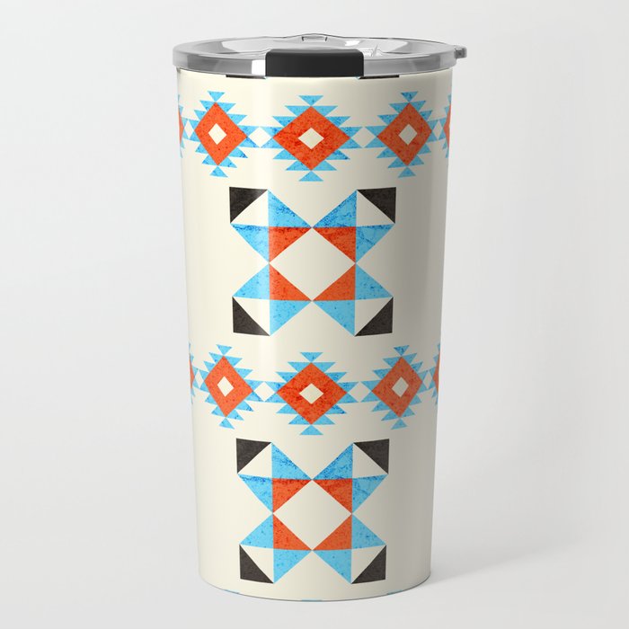 geometry navajo pattern no2 Travel Mug Gallery Image 1