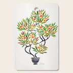 Bonsai Tree - Orange Fruit Cutting Board Gallery Image 1