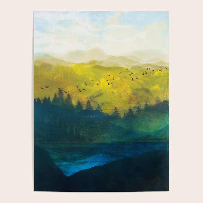 Mountain Lake Poster Gallery Image 4