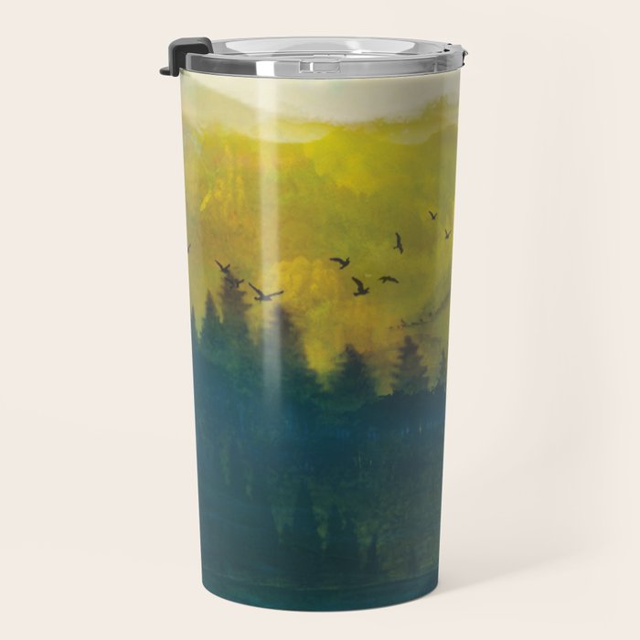 Mountain Lake Travel Mug Gallery Image 3