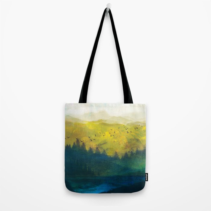 Mountain Lake Tote Bag Gallery Image 2