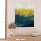 Mountain Lake Wall Tapestry Gallery Image 2