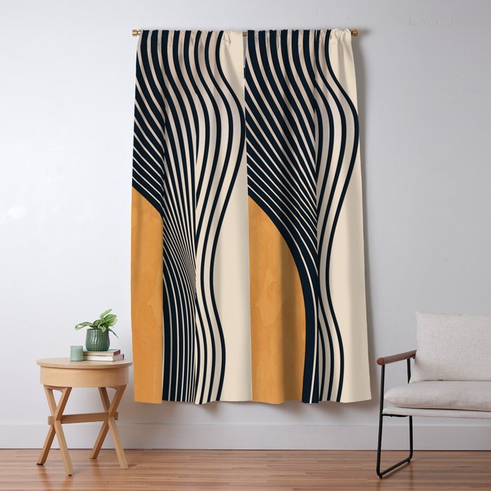 abstract minimal 75 Window Curtain Gallery Image 5