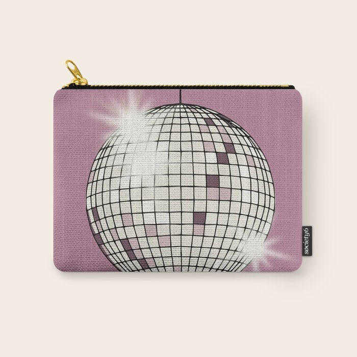 Celebrate the 80s Partyzone pink Carry All Pouch Gallery Image 1