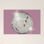 Celebrate the 80s Partyzone pink Welcome Mat Gallery Image 1