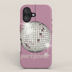 Celebrate the 80s Partyzone pink iPhone Case Gallery Image 1