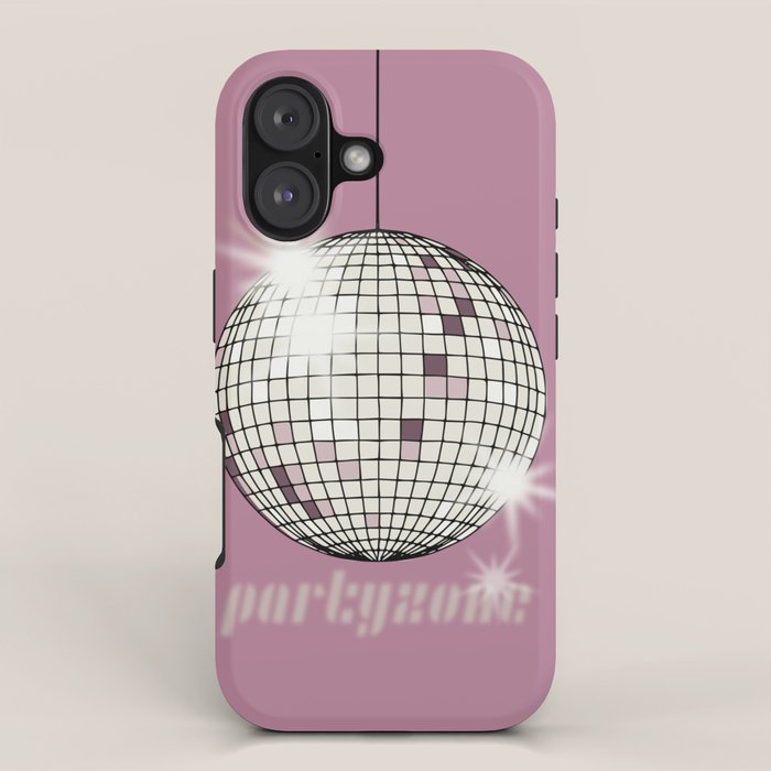 Celebrate the 80s Partyzone pink iPhone Case Gallery Image 1