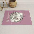 Celebrate the 80s Partyzone pink Rug Gallery Image 1
