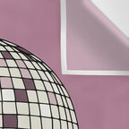 Celebrate the 80s Partyzone pink Wall Tapestry Gallery Image 3