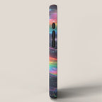 Celestial Rainbow Drift Abstract Space Prism Light and Ethereal Glow iPhone Case Gallery Image 2