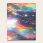 Celestial Rainbow Drift Abstract Space Prism Light and Ethereal Glow Notebook Gallery Image 4