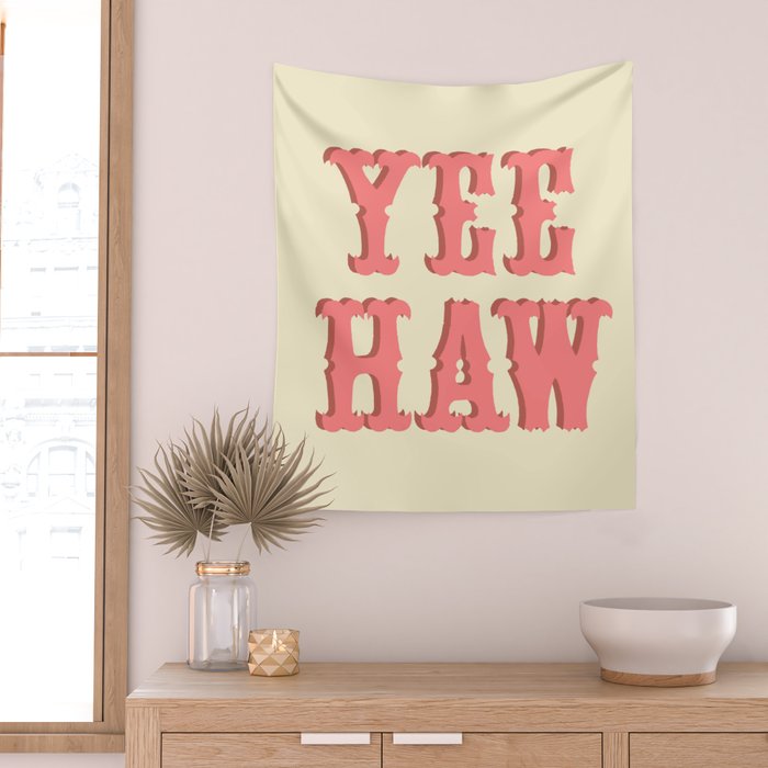 Yee Haw Wall Tapestry Gallery Image 2