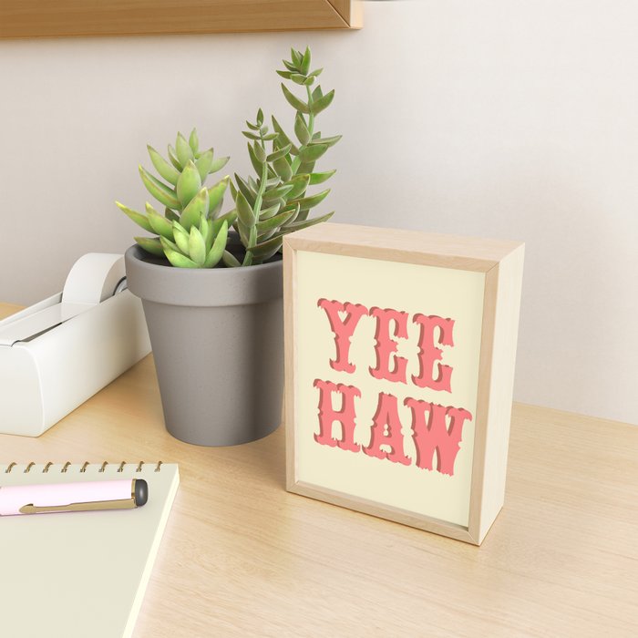 Yee Haw Mini Art Print Gallery Image 2