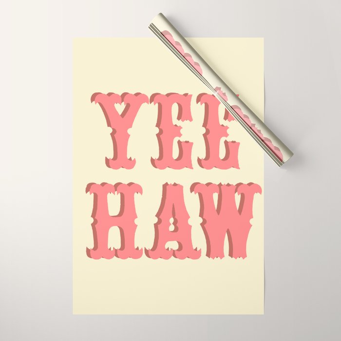 Yee Haw Wrapping Paper Gallery Image 1