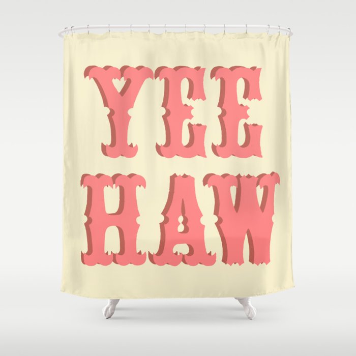 Yee Haw Shower Curtain Gallery Image 1