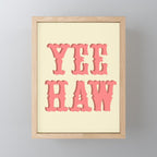 Yee Haw Mini Art Print Gallery Image 1