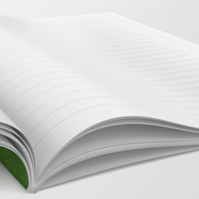 monstera leaves minimal plant green summer Notebook Gallery Image 2