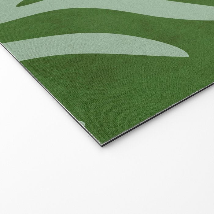 monstera leaves minimal plant green summer Welcome Mat Gallery Image 2