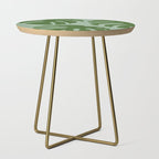 monstera leaves minimal plant green summer Side Table Gallery Image 1