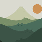 Cat Landscape 87B (Meowvelous Nature) Coffee Mug Gallery Image 2