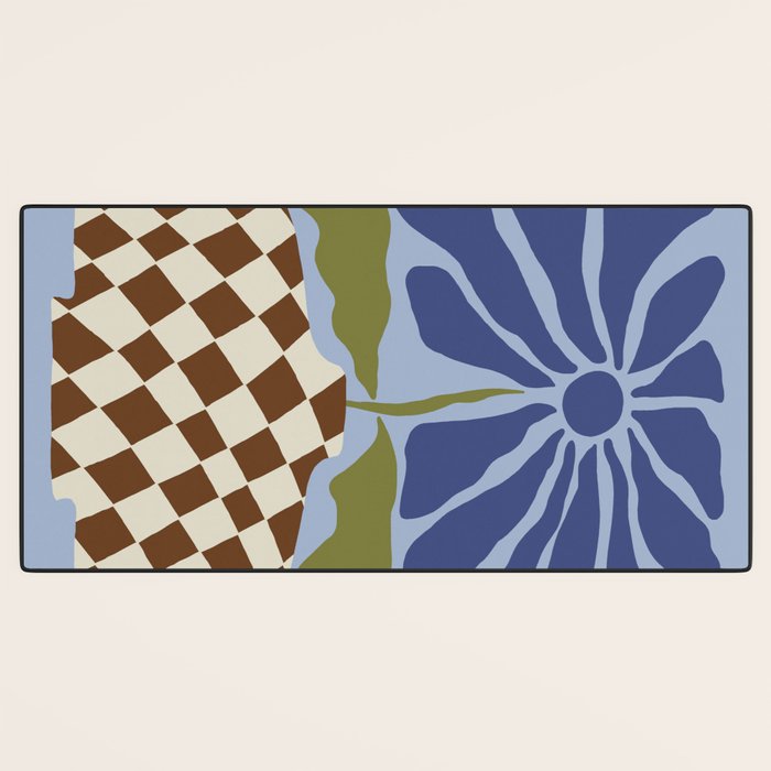 Big blooming flowerpot  Desk Mat Gallery Image 3
