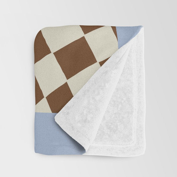 Big blooming flowerpot  Throw Blanket Gallery Image 3