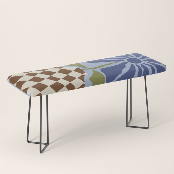 Big blooming flowerpot  Bench Gallery Image 1