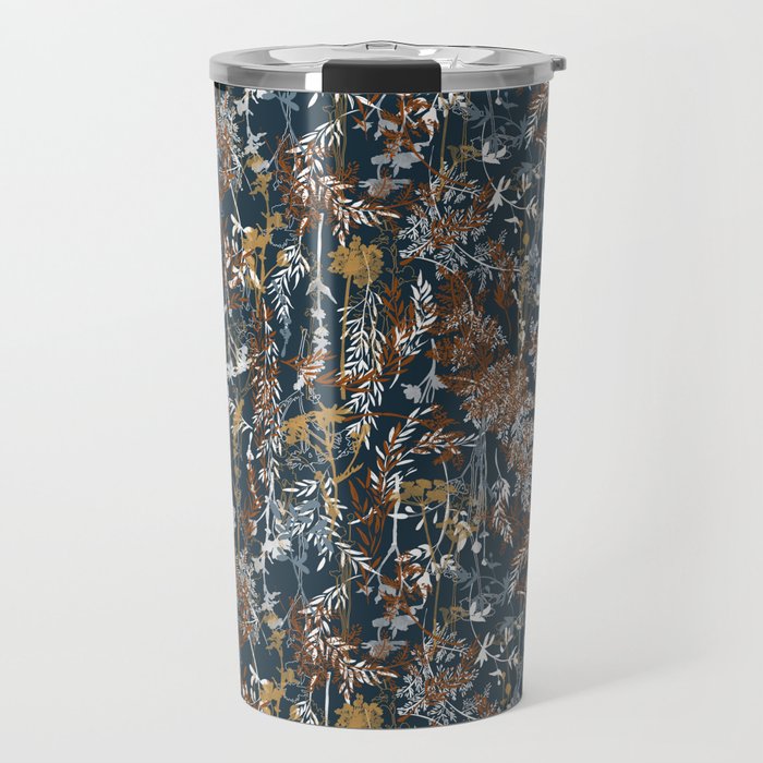 Abstract Forest Night A Travel Mug Gallery Image 1