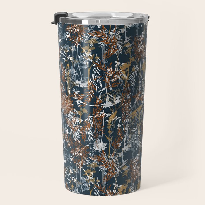 Abstract Forest Night A Travel Mug Gallery Image 3