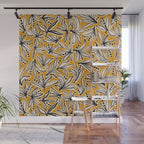 Lily Flower Pattern #2 Wall Mural Gallery Image 1