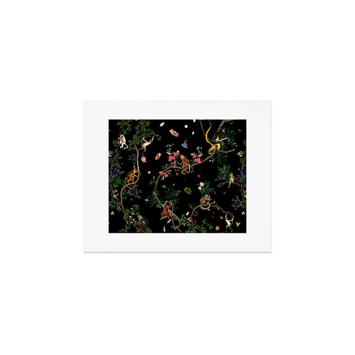 Monkey World Art Print Gallery Image 1