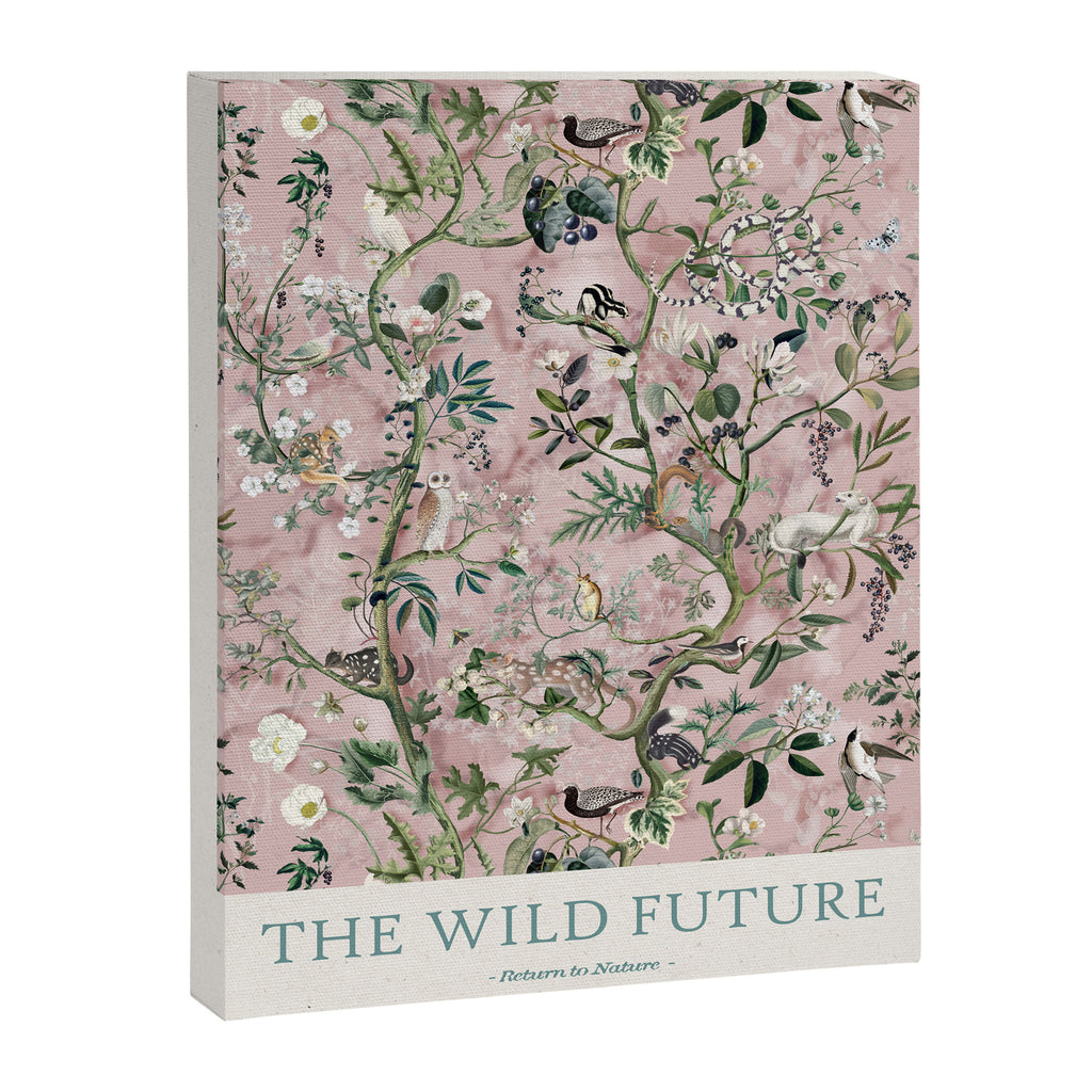 Wild Future pink Canvas Print Gallery Image 8