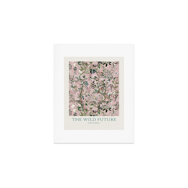 Wild Future pink Art Print Gallery Image 1