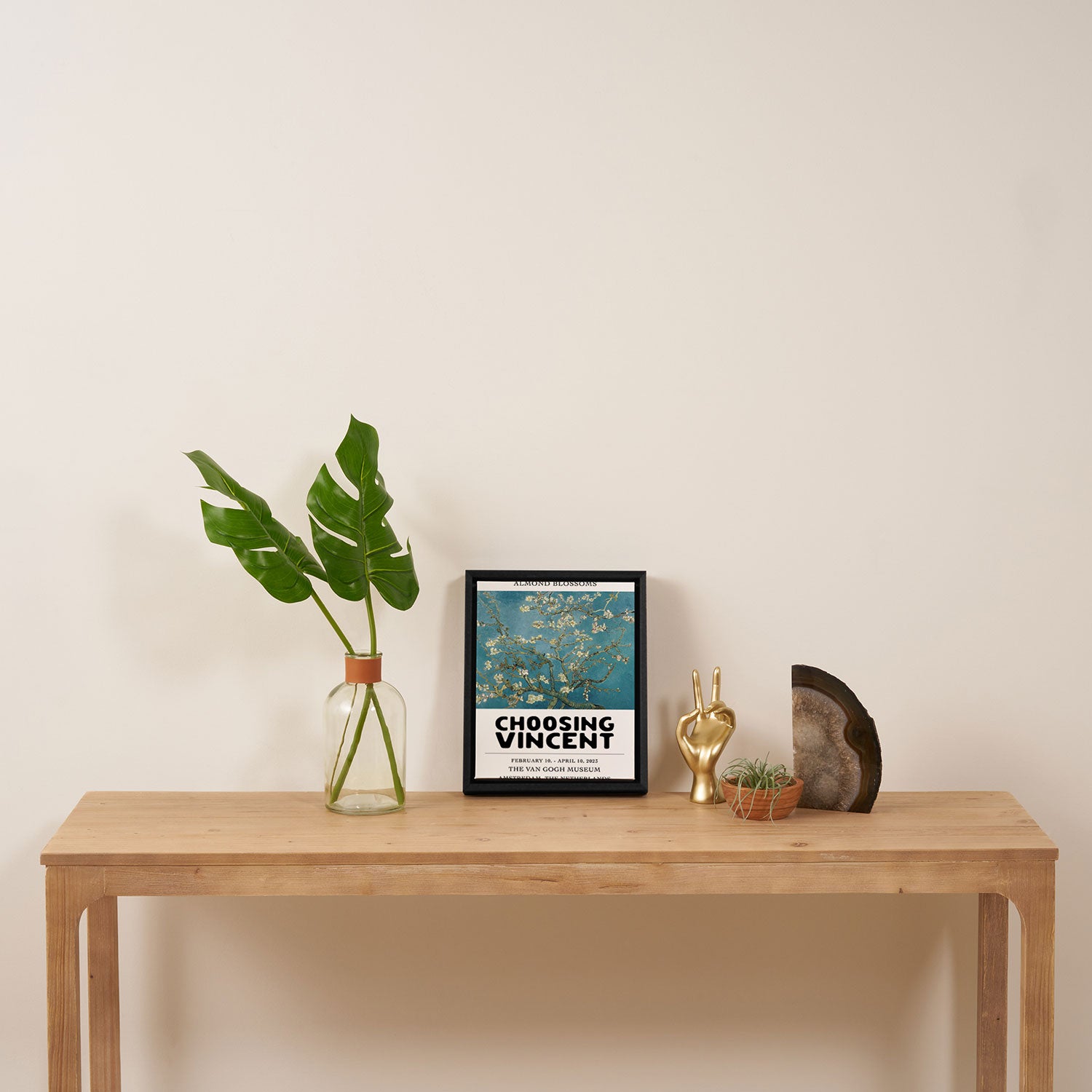 Almond Blossoms by Vincent Van Gogh Framed Canvas Print Gallery Image 4