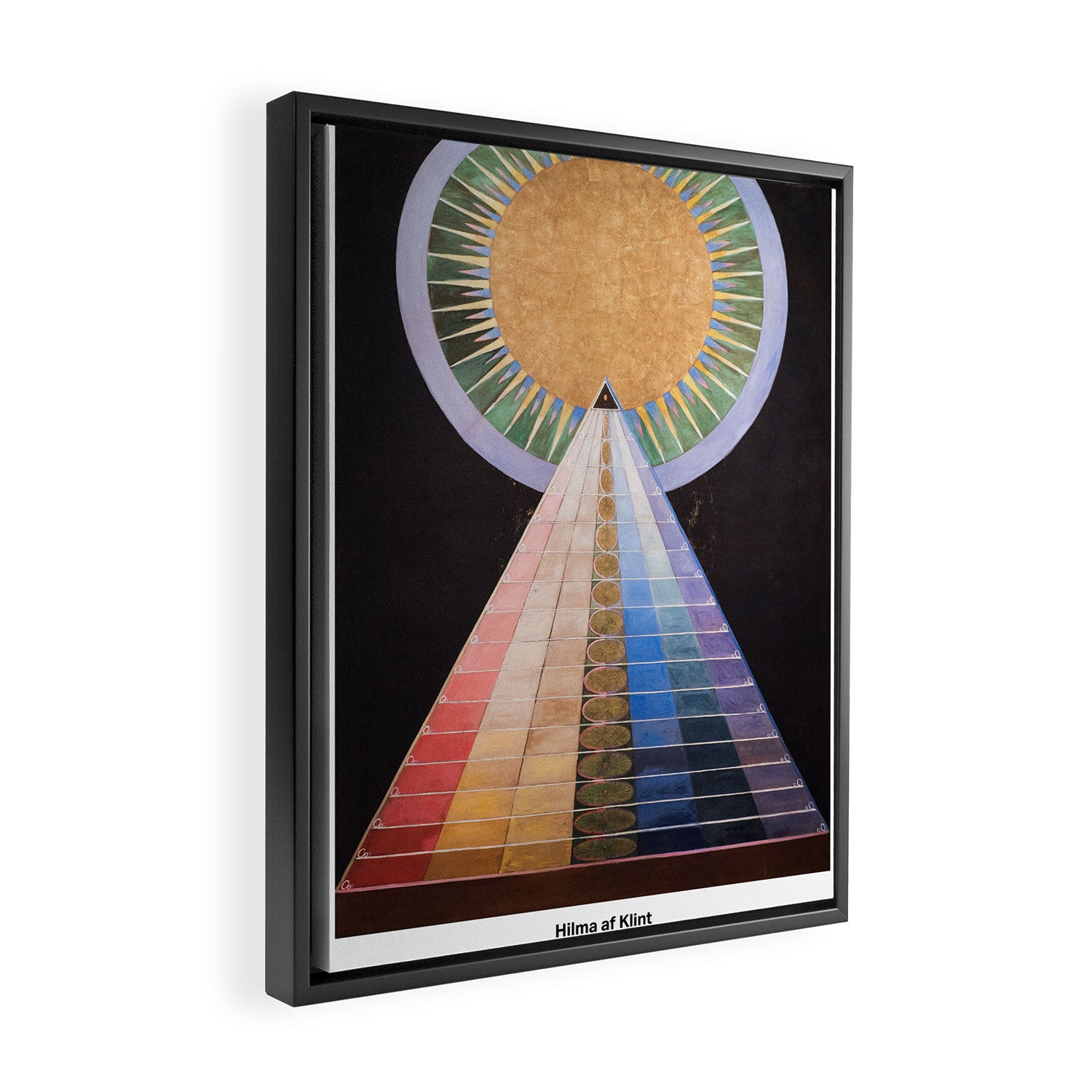 Altarpiece No 1 Group X by Hilma af Klint Framed Canvas Print Gallery Image 2
