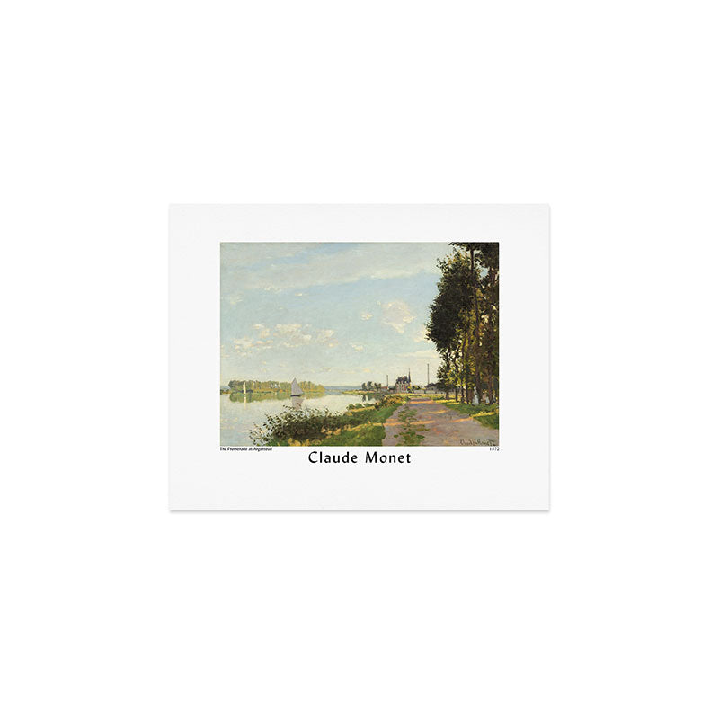 Argenteuil by Claude Monet Art Print Gallery Image 1