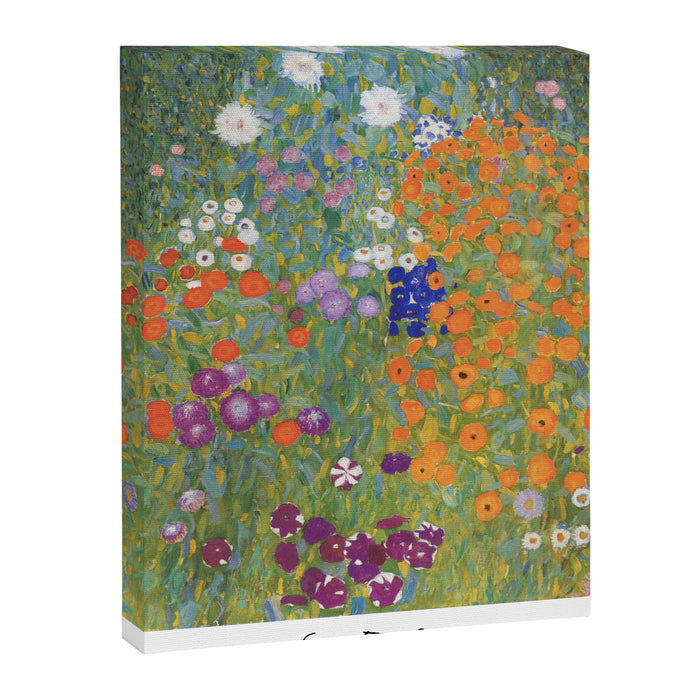 Bauerngarten by Gustav Klimt, 1907 Canvas Print Gallery Image 1