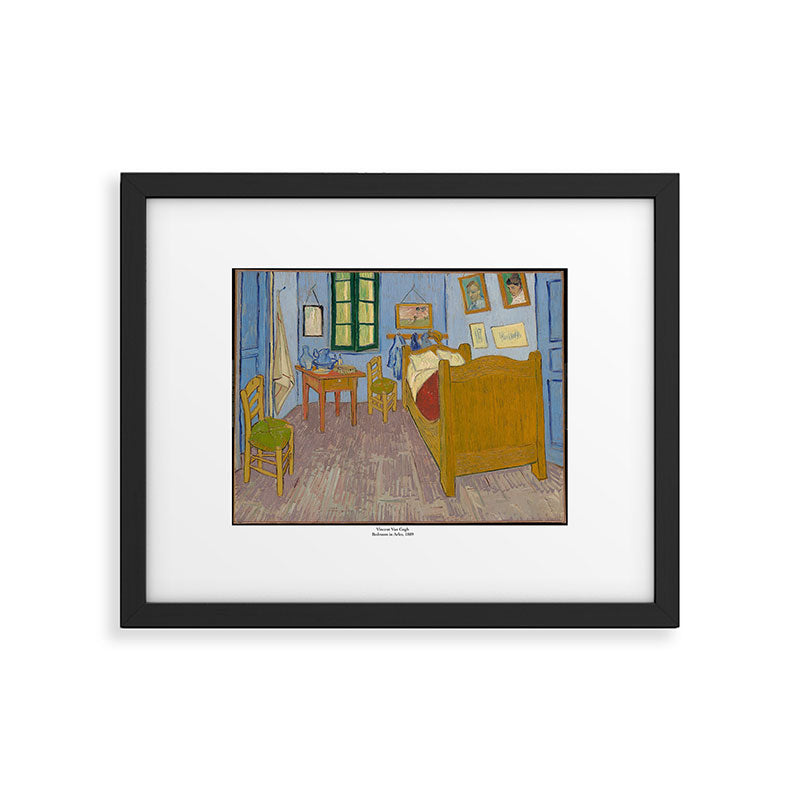 Bedroom in Arles by Vincent Van Gogh Framed Art Print Gallery Image 4
