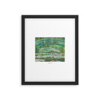 Bridge Over a Pond of Waterlilies by Claude Monet Framed Art Print Gallery Image 6