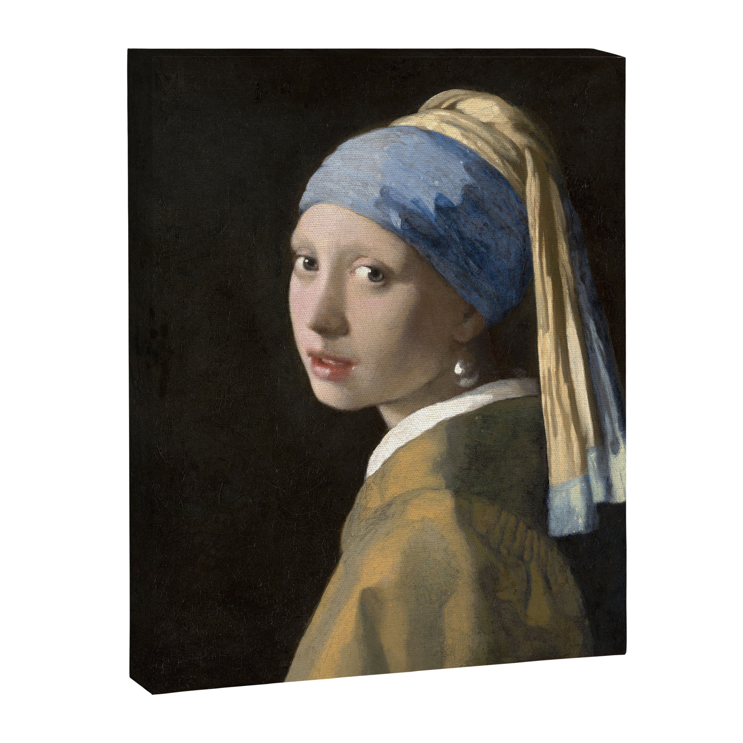 Girl with a Pearl Earring by Johannes Vermeer Canvas Print Gallery Image 6