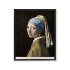 Girl with a Pearl Earring by Johannes Vermeer Framed Canvas Print Gallery Image 6