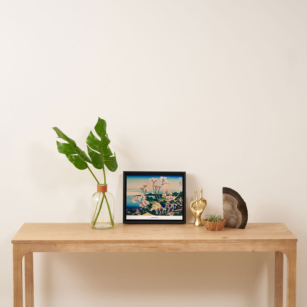 Gotenyama at Shinagawa on the TÅkaidÅ  Framed Canvas Print Gallery Image 4