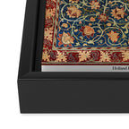 Holland Park Rug by William Morris Framed Canvas Print Gallery Image 3