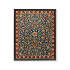 Holland Park Rug by William Morris Framed Canvas Print Gallery Image 6