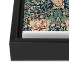 Honeysuckle by William Morris Framed Canvas Print Gallery Image 3